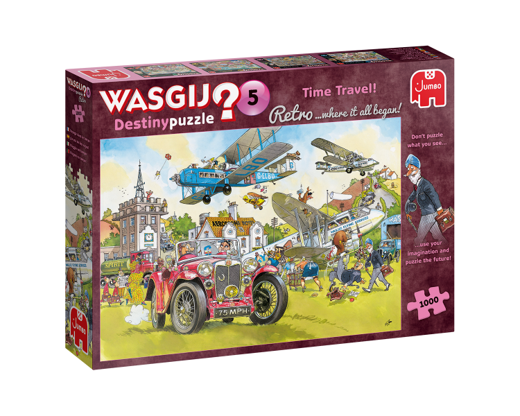 Wasgij - Retro Destiny -  N5 Time Travel (1000 pieces) (JUM5008)