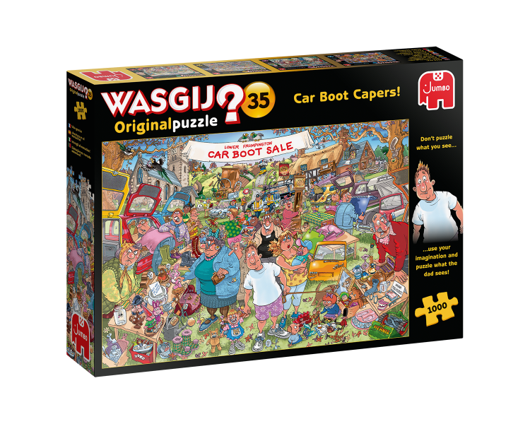 Wasgij - Original - N35 Car Boot Capers! (1000 pieces) (JUM9184)