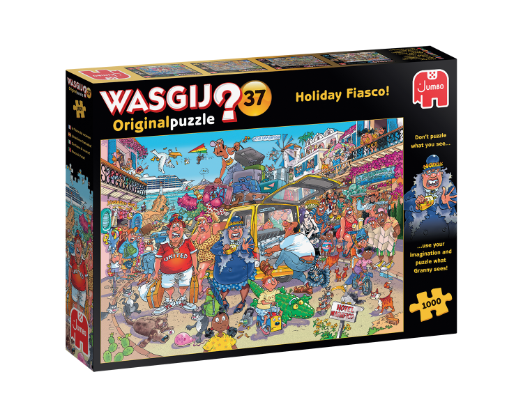 Rompecabezas Wasgij - Original - N37 ¡Desastre de Vacaciones! (1000 Piezas) (JUM5004)