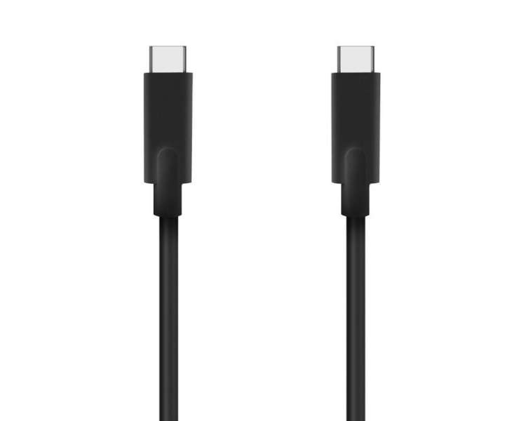 Cable usb 3.2 tipo-c aisens a107-0705 10gbps 5a 100w/ usb tipo-c macho - usb tipo-c macho/ 3m/ negro