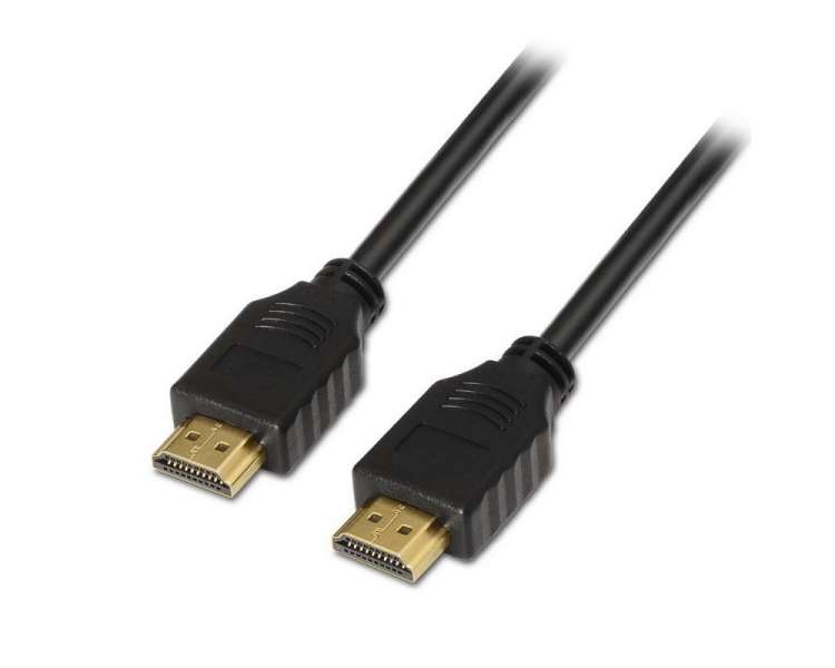 Cable hdmi 1.4 aisens a119-0093/ hdmi macho - hdmi macho/ 1m/ negro