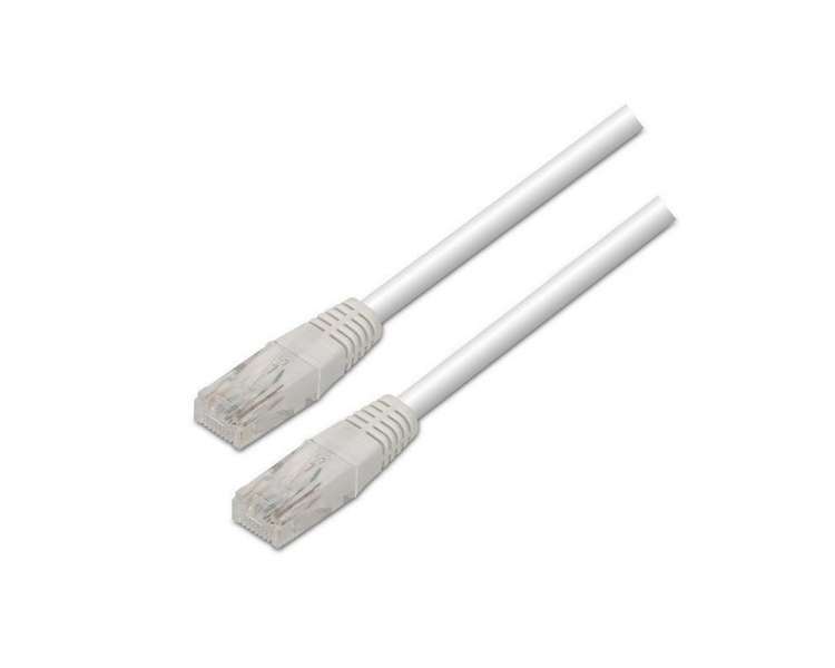 Cable de red rj45 utp aisens a133-0198 cat.5e/ 2m/ blanco