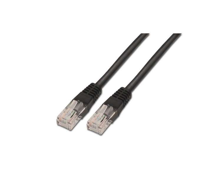 Cable de red rj45 utp aisens a135-0259 cat.6/ 2m/ negro