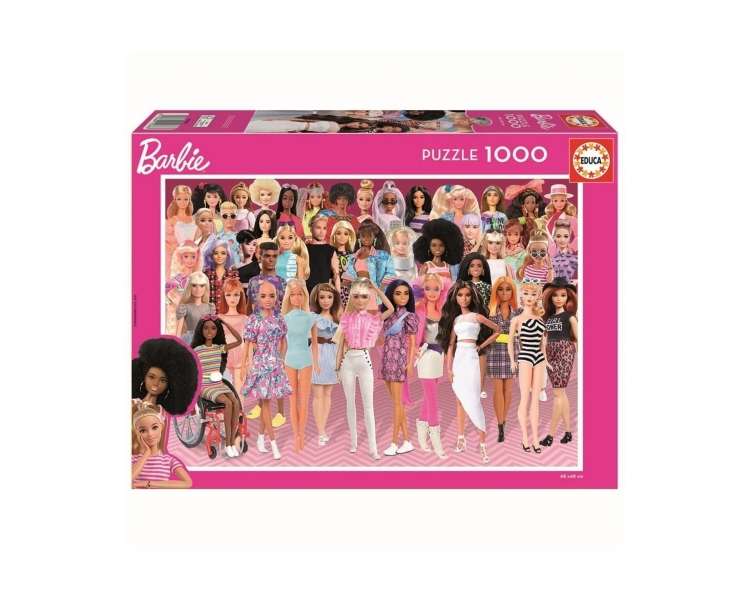 Rompecabezas Educa - 1000 Piezas Barbie s (80-19268)