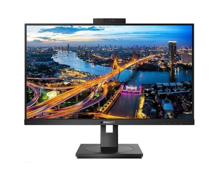 Monitor profesional philips 242b1h 23.8'/ full hd/ webcam/ multimedia/ negro