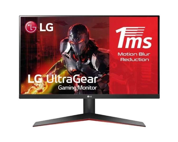 Monitor gaming lg 24mp60g-b 23.8'/ full hd/ 1ms/ 75hz/ ips/ negro