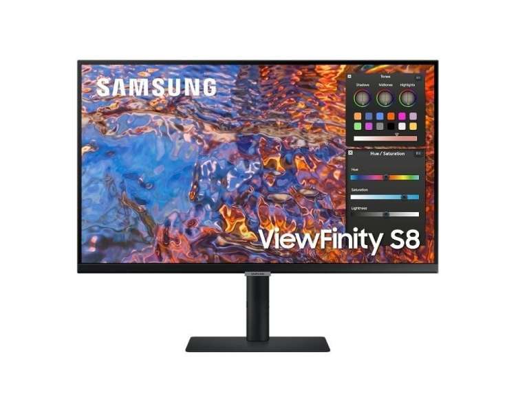 Monitor profesional samsung viewfinity s8 s27b800pxu 27'/ 4k/ negro