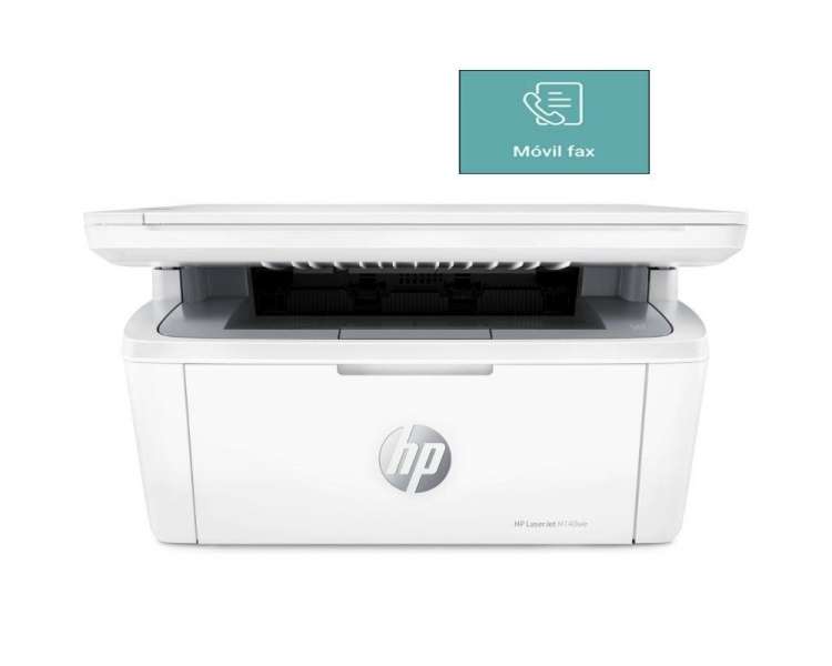 Multifunción láser monocromo hp laserjet m140we/ wifi/ fax móvil/ blanca