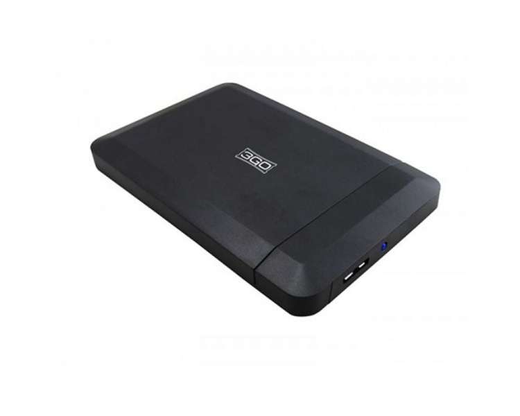 Caja externa para disco duro de 2.5' 3go hdd25bk315/ usb 3.0/ sin tornillos