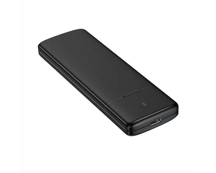 Caja externa para disco ssd m.2 sata/nvme aisens asm2-001b/ usb 3.1/ sin tornillos