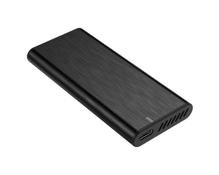 Caja externa para disco ssd m.2 nvme aisens asm2-008b/ usb 3.1 gen2/ sin tornillos