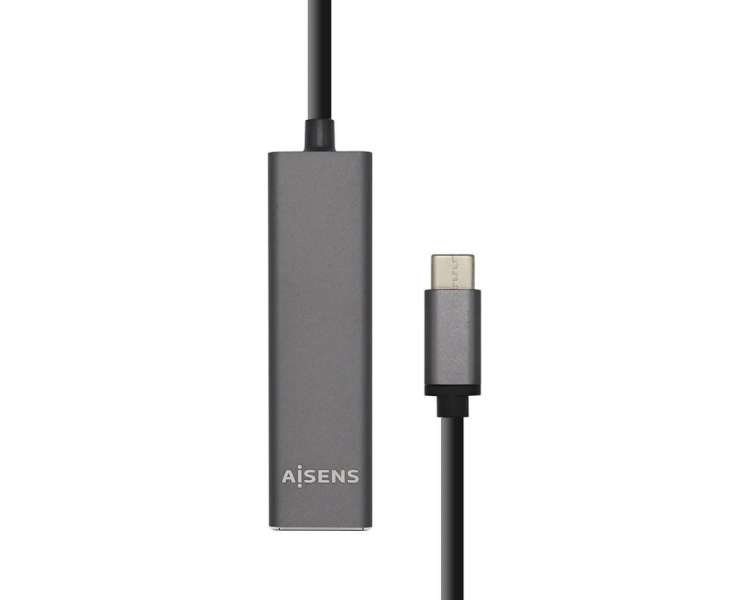 Hub usb tipo-c aisens a109-0403/ 4xusb