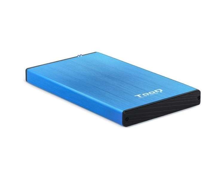 Caja externa para disco duro de 2.5' tooq tqe-2527bl/ usb 3.1