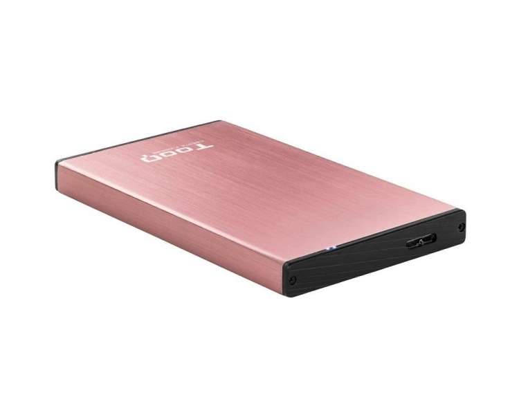 Caja externa para disco duro de 2.5' tooq tqe-2527p/ usb 3.1