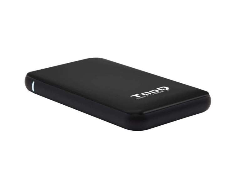 Caja externa para disco duro de 2.5' tooq tqe-2528b/ usb 3.1/ sin tornillos