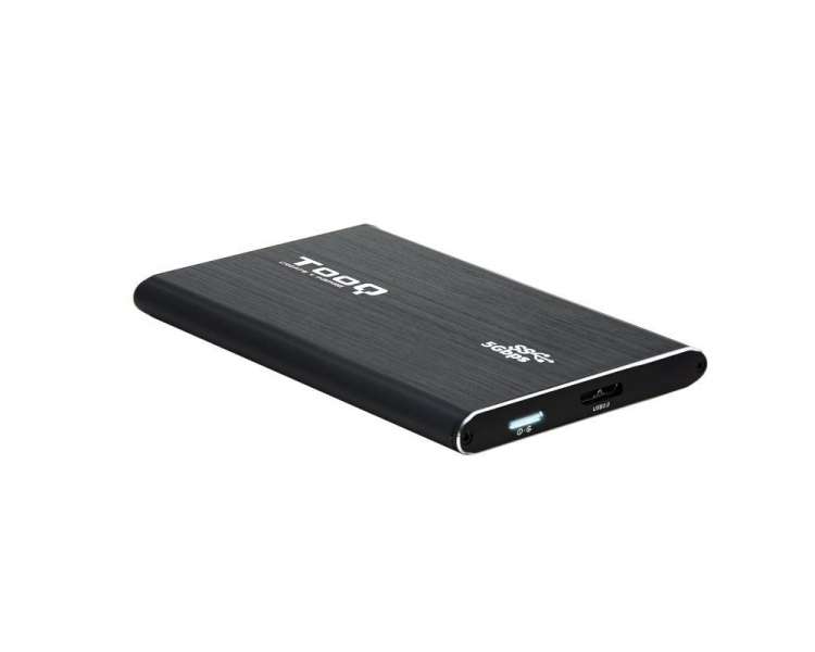 Caja externa para disco duro de 2.5' tooq tqe-2529b/ usb 3.1