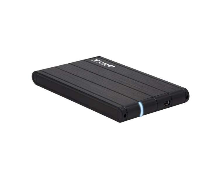 Caja externa para disco duro de 2.5' tooq tqe-2530b/ usb 3.1