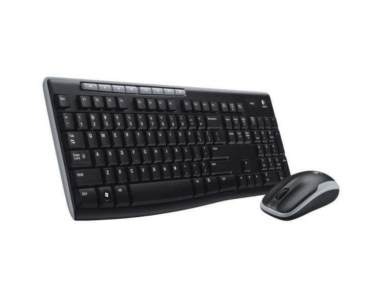 Teclado y ratón inalámbricos logitech wireless combo mk270