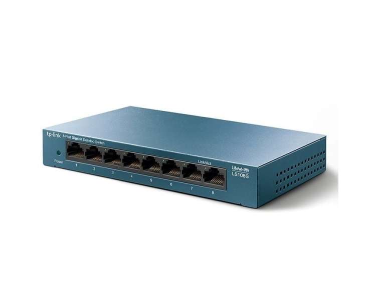 Switch tp-link ls108g 8 puertos/ rj-45 10/100/1000