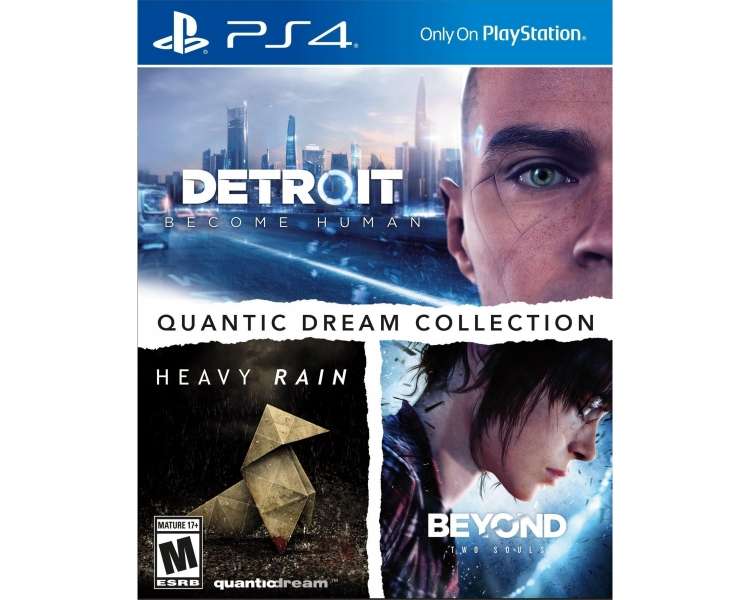 Quantic Dream Collection Detroit: Become Human, Heavy Rain & Beyond: Two Souls - One Life (Import)