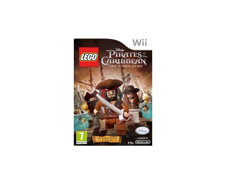 LEGO Pirates of the Caribbean: The Video Game - Action-packed adventure for  Wii (UK/Nordic)