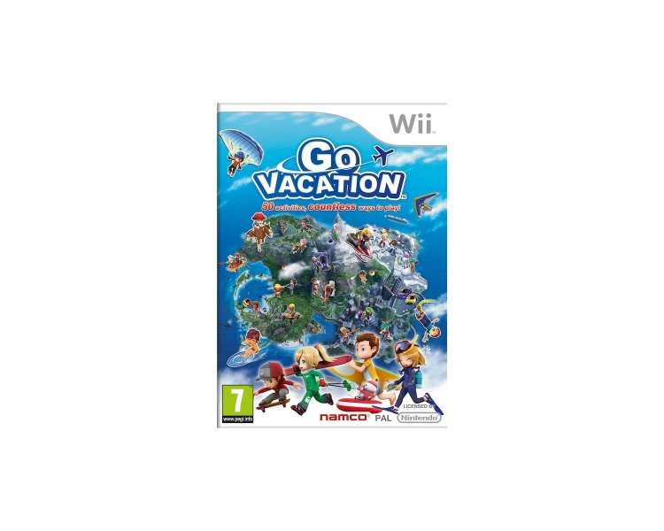 Wii Go Vacation, Juego para Consola Nintendo Wii