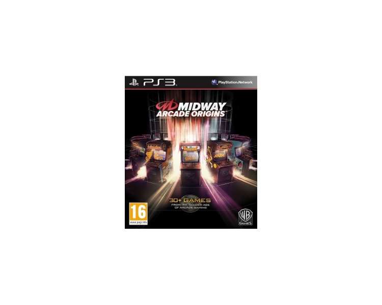 Midway Arcade Origins, Juego para Consola Sony PlayStation 3 PS3