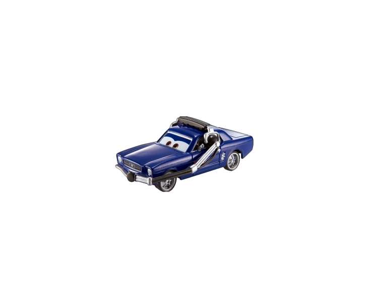 Disney Cars - Brent Mustangburger - World Grand Prix - Die Cast 1:55 (y5032)