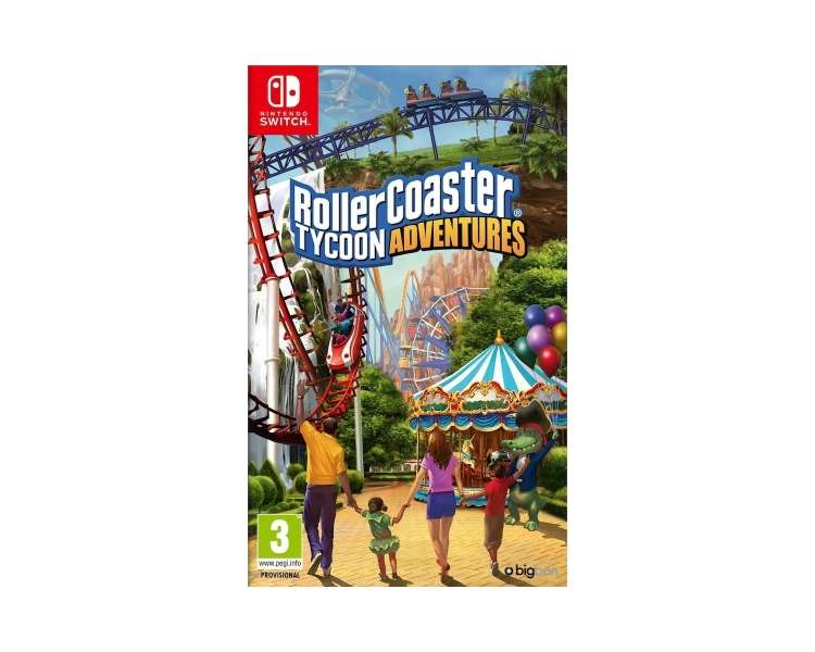 Roller Coaster Tycoon, Juego para Consola Nintendo Switch