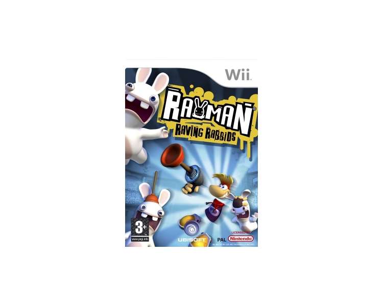 Rayman Raving Rabbids, Juego para Nintendo Wii