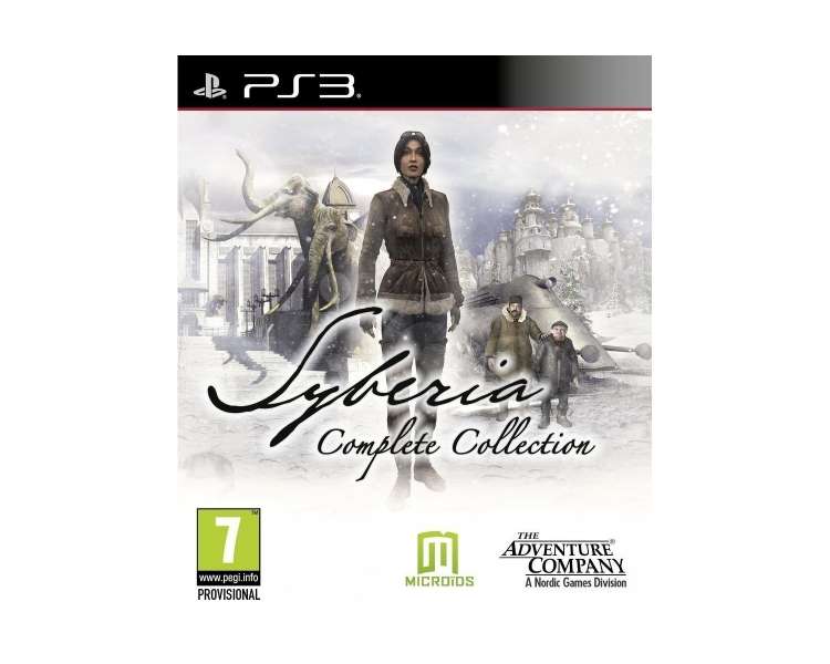 Syberia (Complete Collection), Juego para Consola Sony PlayStation 3 PS3