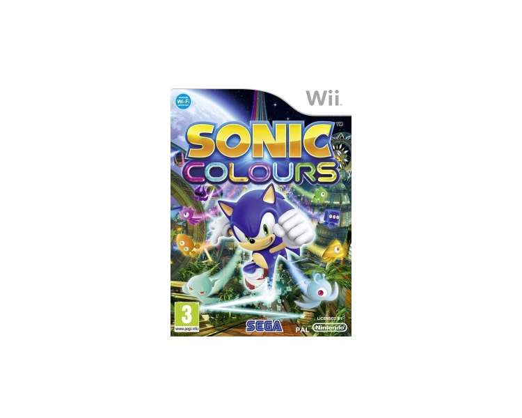 Sonic Colours, Juego para Nintendo Wii