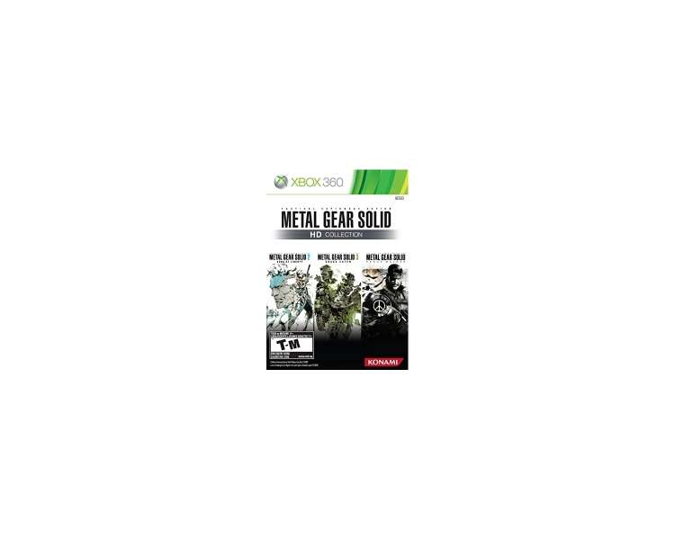 Metal Gear Solid: HD Collection (Import), Juego para Consola Microsoft XBOX 360
