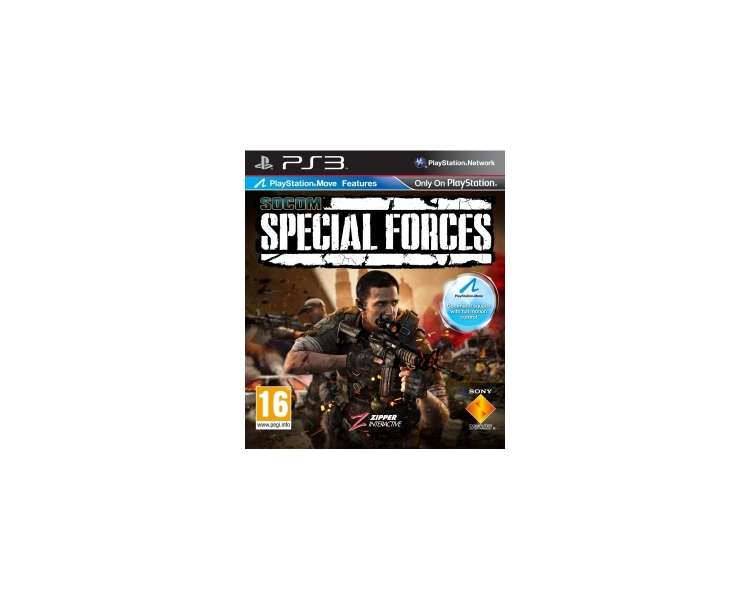 SOCOM: Special Forces AKA SOCOM 4, Move Compatible, Juego para Consola Sony PlayStation 3 PS3