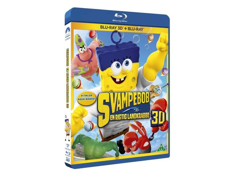 The Spongebob Movie: Sponge Out of Water (3D Blu-Ray)