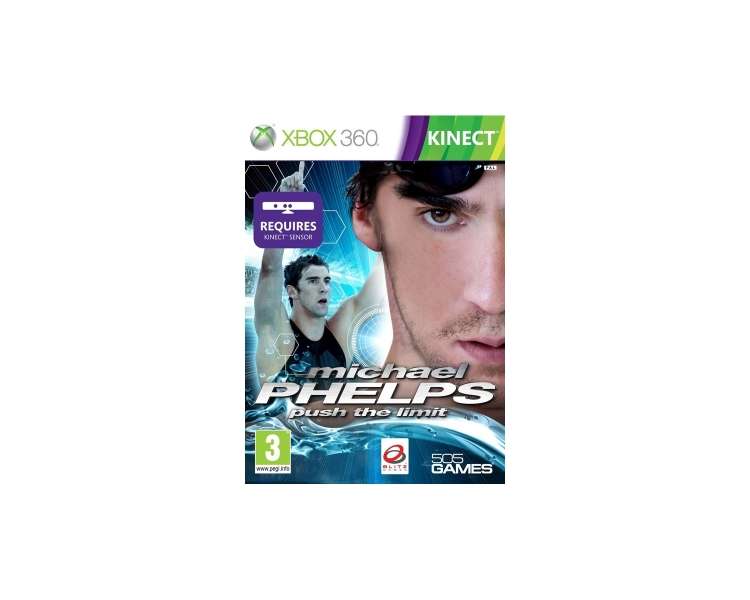 Michael Phelps Push the Limit (Kinect), Juego para Consola Microsoft XBOX 360