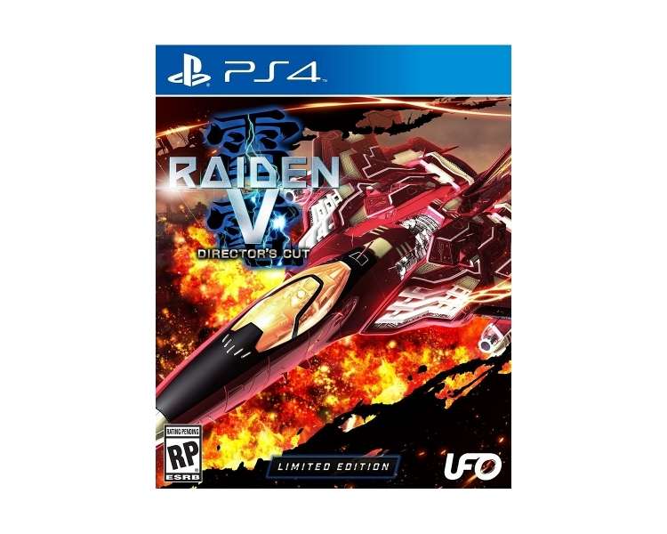 Raiden V: Director’s Cut, Limited Edition, Juego para Consola Sony PlayStation 4 , PS4 [ PAL ESPAÑA ]