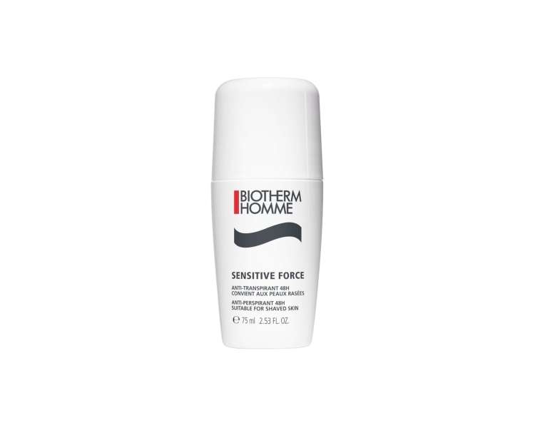 Biotherm -  Sensitive Force Anti-Perspirant 48Hr Deodorant Roll On 75 ml