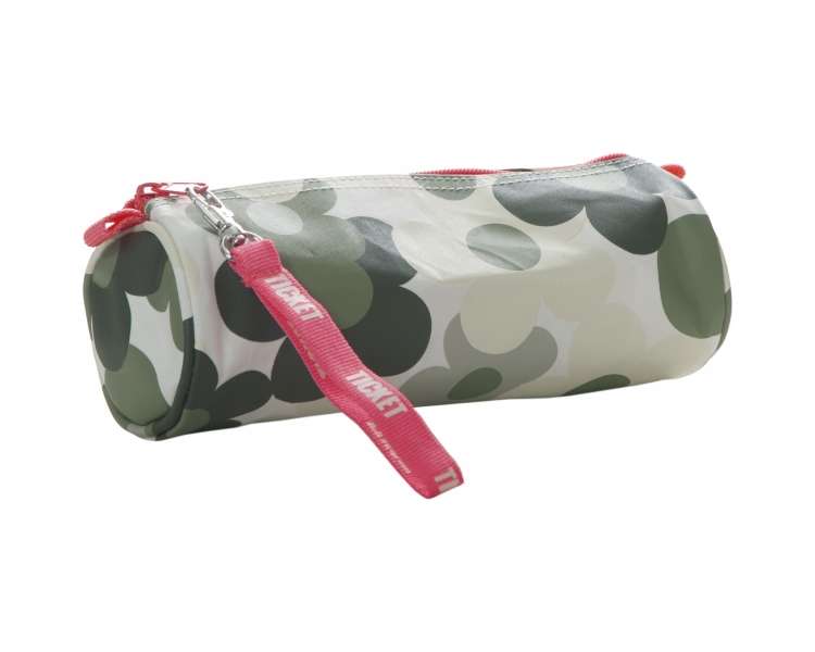 Ticket to Heaven - Round pencil Case - Army flowers (743-592-141-777)