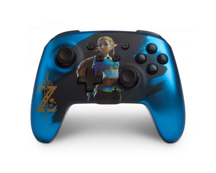 PowerA Nintendo Switch Enh Wireless Controller - Satin Chrome Zelda