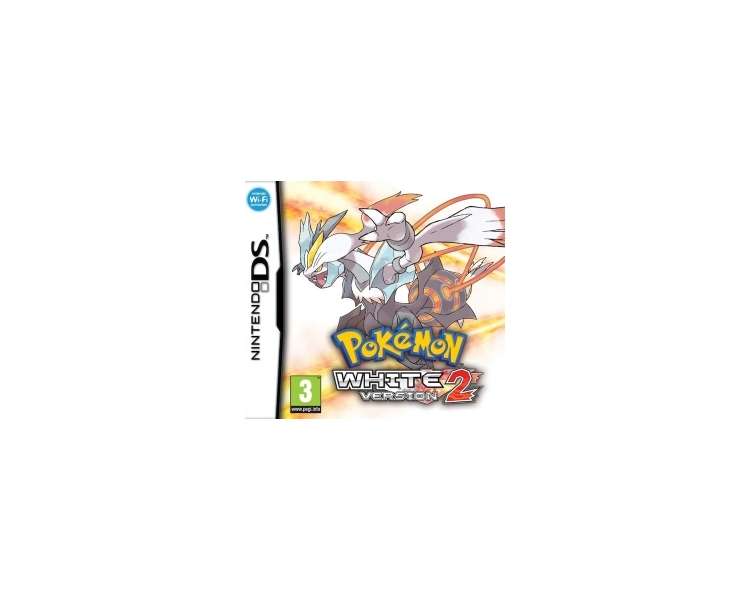 Pokemon White Version 2 (DK/SE), Juego para Consola Nintendo DS