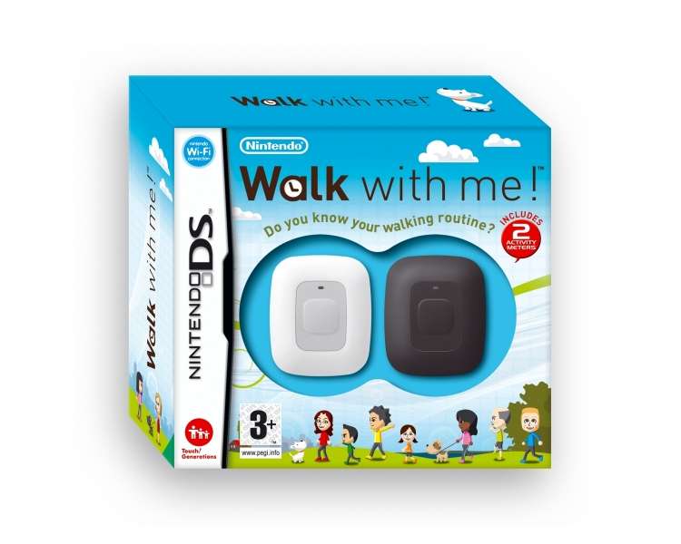 Walk With Me! (includes 2 Activity Meters), Juego para Nintendo DS