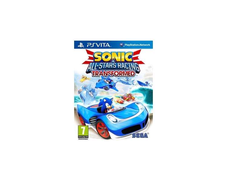 Sonic All-Star Racing: Transformed, Juego para Consola Sony PlayStation Vita