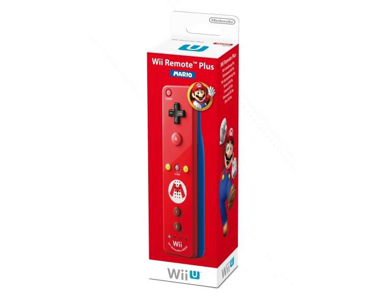 Wii U Remote Plus Mario Edition (For Wii and Wiiu)