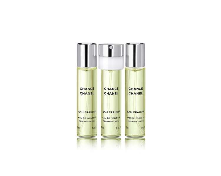 Chanel - Chance Eau Fraiche Refill EDT 3 x 20 ml