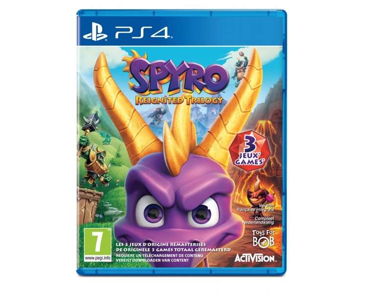 Spyro Reignited Trilogy, Juego para Consola Sony PlayStation 4 , PS4