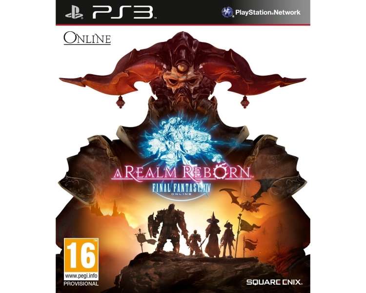 Final Fantasy XIV (14) A Realm Reborn, Juego para Consola Sony PlayStation 3 PS3