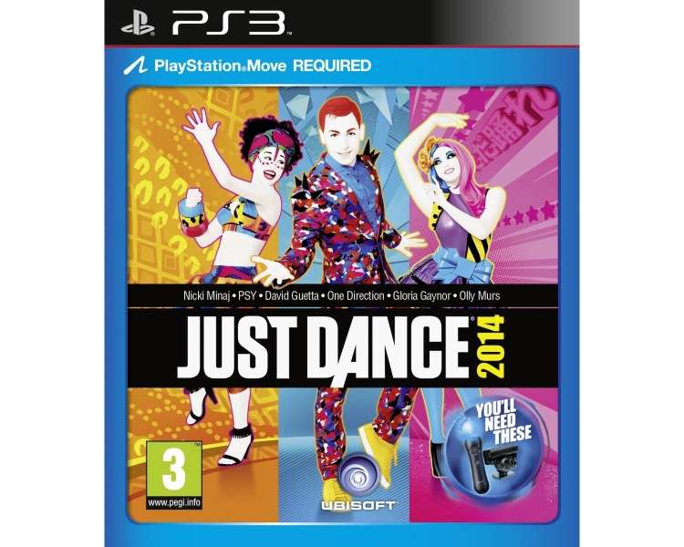 Just Dance 2014 (Italian Box, EFIGS In Game), Juego para Consola Sony PlayStation 3 PS3