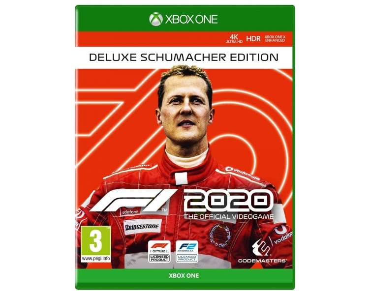 F1 2020 (Deluxe Schumacher Edition), Juego para Consola Microsoft XBOX One