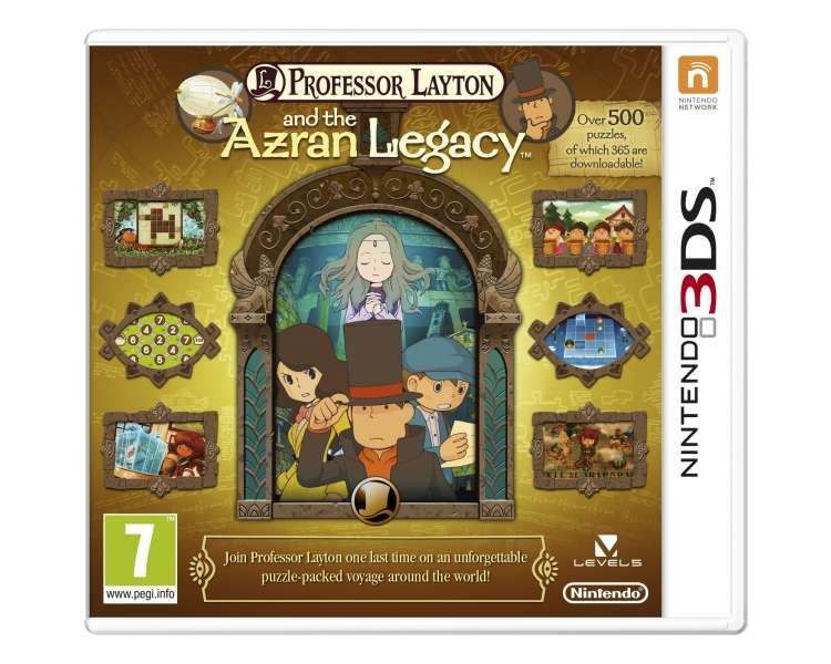 Professor Layton and the Azran Legacy, Juego para Nintendo 3DS